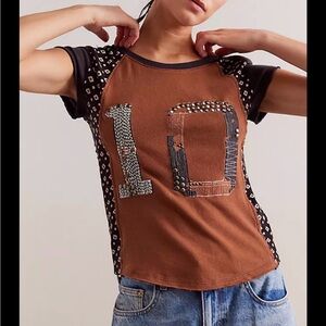 Free People We The Free Sloane Graphic Tee